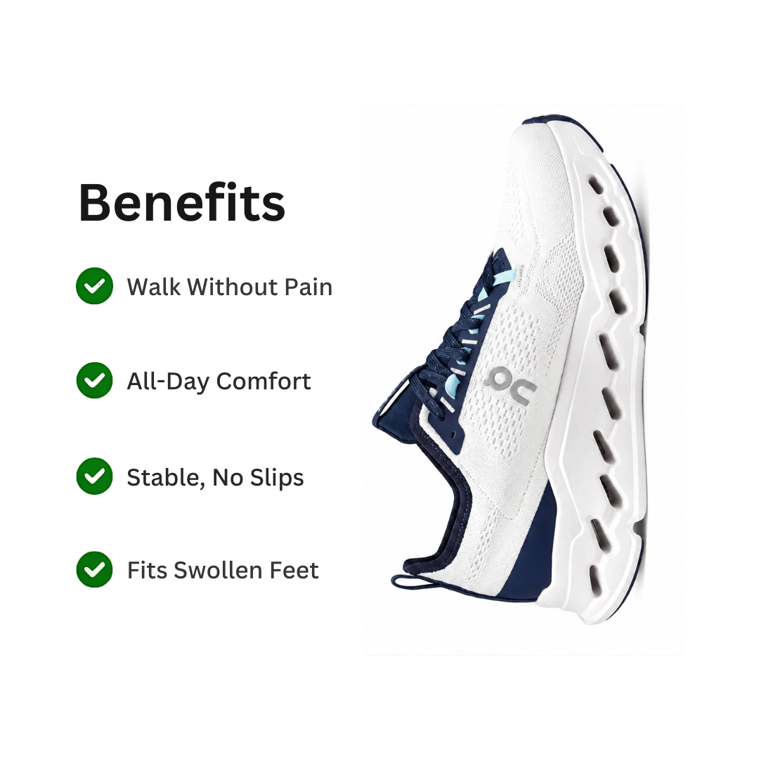 On Running CloudStride Max Navy Blue